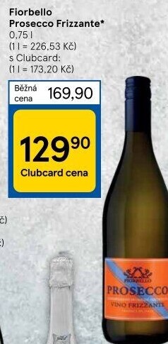 Prosecco DOC Frizzante Fiorbello