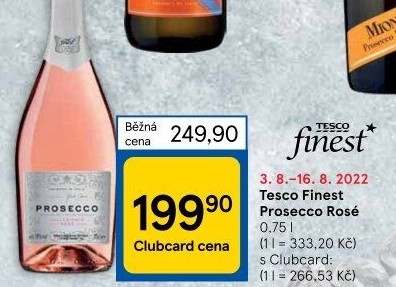 Prosecco Rose Tesco Finest