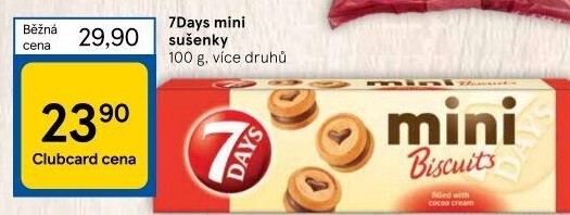 Sušenky mini 7 Days