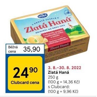 Tuk Zlatá Haná Olma