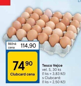 Vejce S Tesco