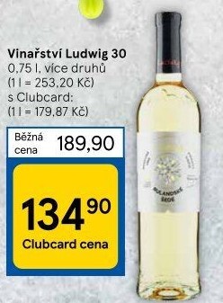 Vína Ludwig 30 Vinařství Ludwig - pozdní sběr