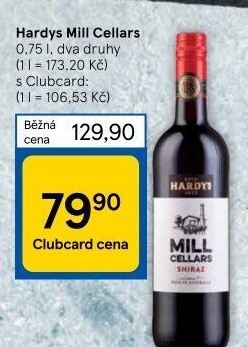 Vína Mill Cellars Hardys