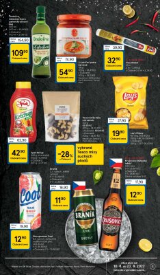 akční leták Tesco 10.8.2022-16.8.2022
