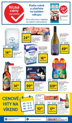 akční leták Tesco 10.8.2022-16.8.2022