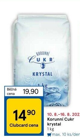 Cukr krystal Korunní