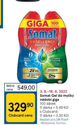 Gely do myčky Somat