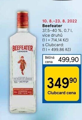 Gin Beefeater