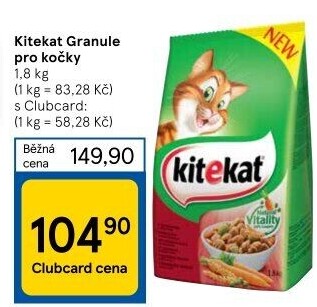 Granule pro kočky Kitekat