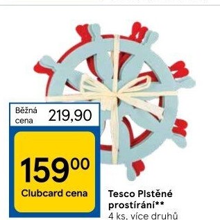 Prostírání Tesco