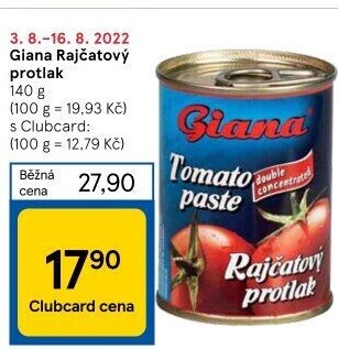 Rajčatový protlak Giana