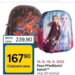 Školní batoh Paso