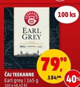 Černý čaj Earl Grey Teekanne
