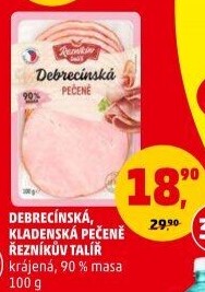 Debrecínská pečeně Řezníkův talíř