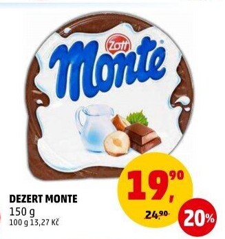 Dezert Monte Zott