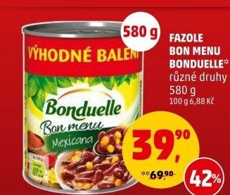Fazole Bon Menu Bonduelle