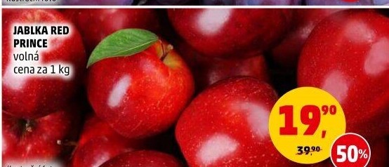 Jablka Red Prince