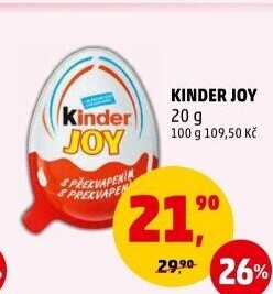 Kinder Joy s překvapením