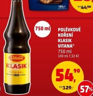 Koření polévkové tekuté Klasik Vitana