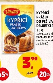 Kypřicí prášek Dr. Oetker