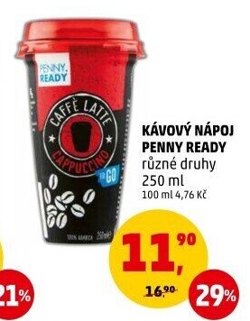 Ledová káva to Go Penny Ready