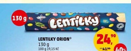 Lentilky Orion