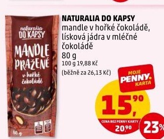 Mandle v čokoládě Naturalia