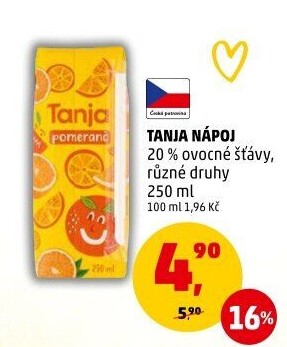 Nápoj Tanja