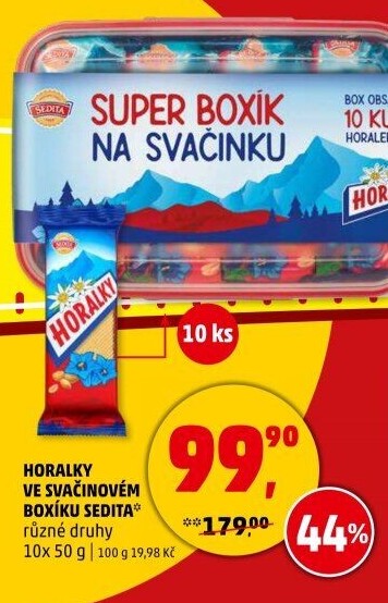 Oplatky Horalky Sedita