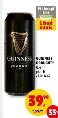 Pivo Guinness Draught