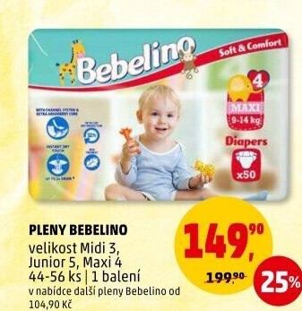 Pleny dětské Bebelino