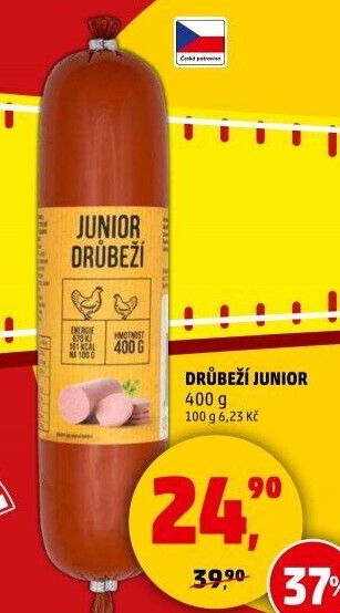 Salám drůbeží Junior
