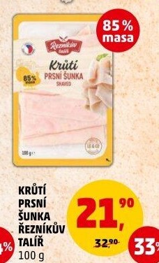 Šunka krůtí prsní Řezníkův talíř
