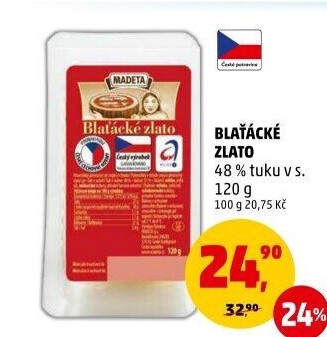 Sýr Blaťácké zlato Madeta