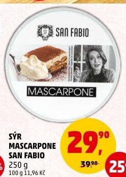 Sýr Mascarpone San Fabio