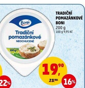 Tradiční pomazánkové Boni