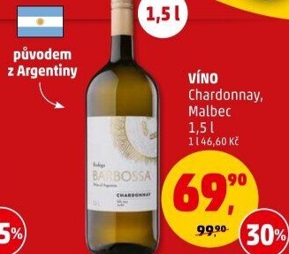 Víno Chardonnay