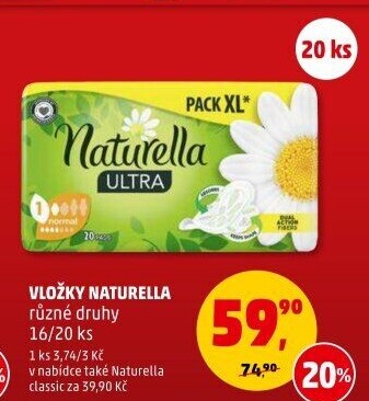 Vložky dámské Naturella