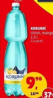 Voda ochucená Korunní