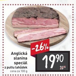 Anglická slanina speciál