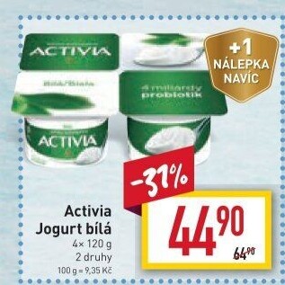 Bílý jogurt Activia Danone