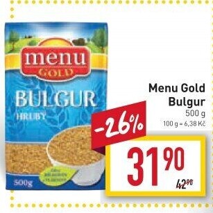 Bulgur Menu Gold