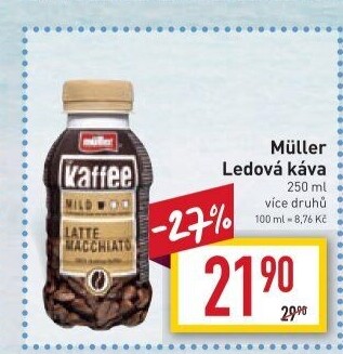 Ledová káva Kaffee Müller