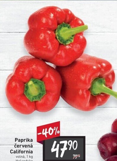 Paprika červená