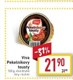Paštika Pekelníkovy tousty Viva Carne