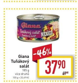 Salát s tuňákem Giana