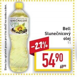 Slunečnicový olej Bell Zvolen
