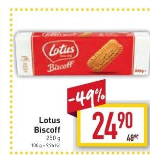Sušenky Biscoff Lotus