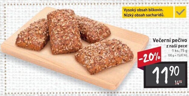 Večerní pečivo