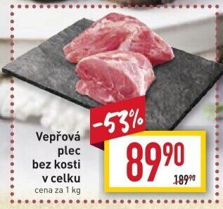 Vepřová plec bez kosti